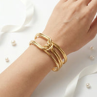 Golden Knot Cuff