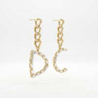 Baguette Heart Chain