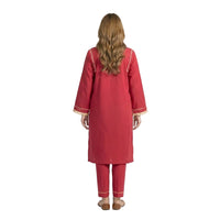 Red Festive Party Wear Co-Ord