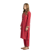 Red Festive Party Wear Co-Ord