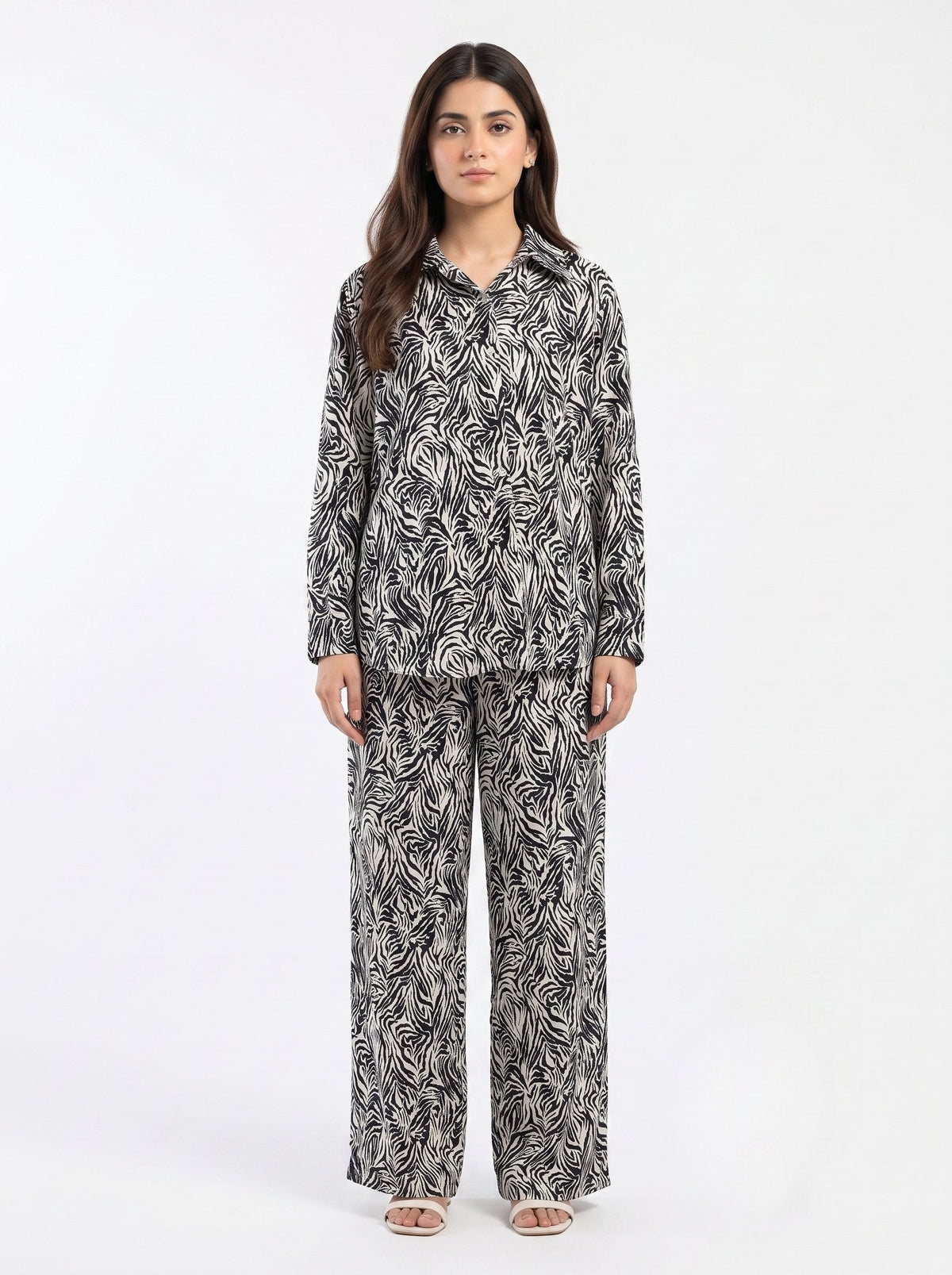 Zebra Noir Women's Co-Ord