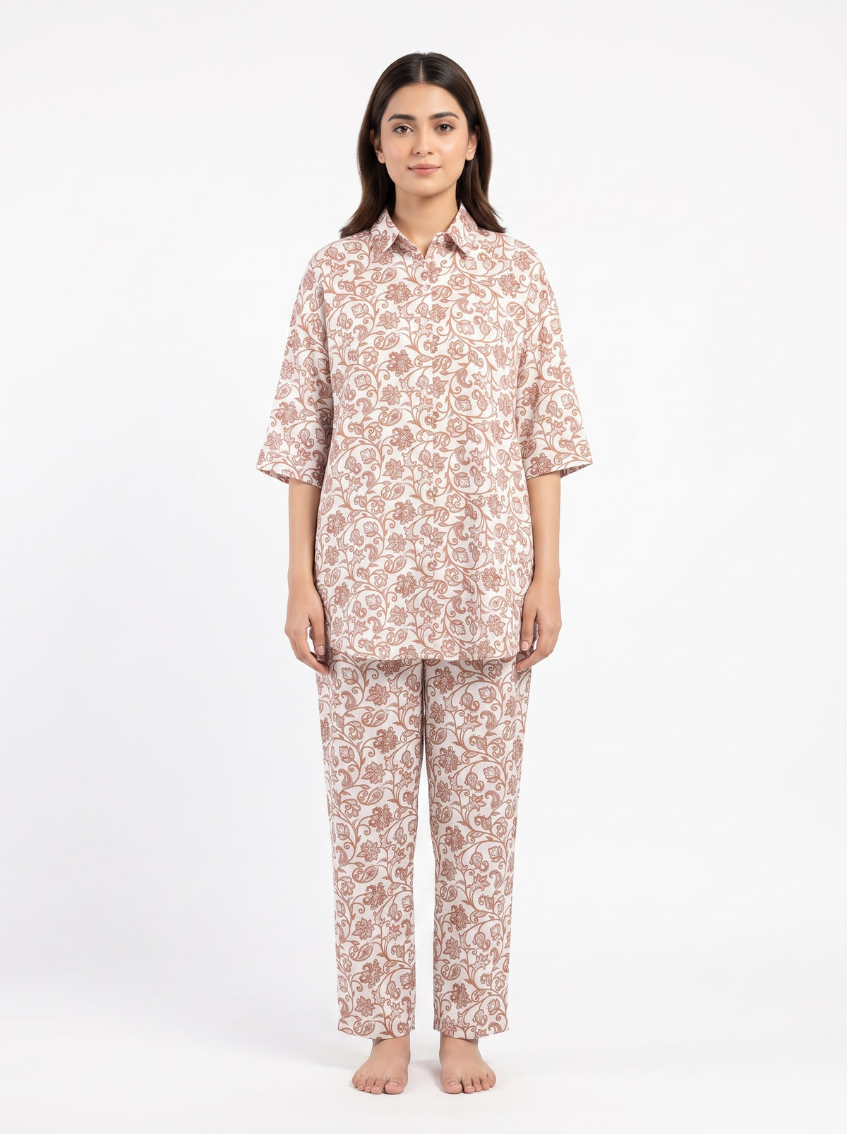 Rose Paisley Women's Co-Ord