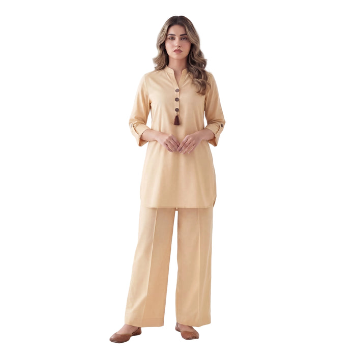 Sandstone Silhouette Elegant Women's Co-Ord