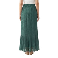 Teal Tier Skirt