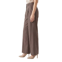 Mocha Wide Leg Formal Pants