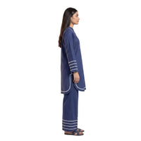 Cobalt Stripe Striped Women's Co-Ord
