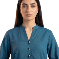 Teal Pearl Elegant Women's Co-Ord