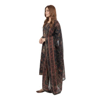 Mohagni Gulnoor Noir Garden – 3PC Lawn Suit