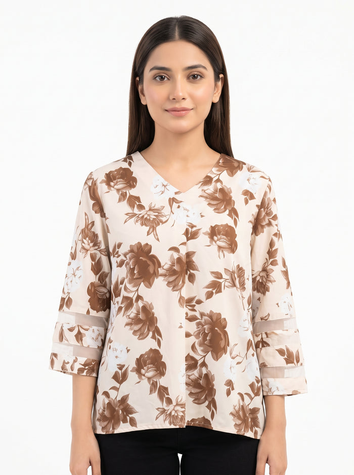Mocha Women's Top