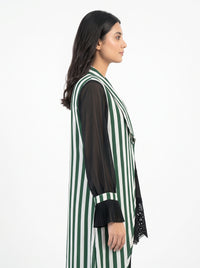 Verde Stripe Women's Top