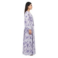 Violet Petals Maxi